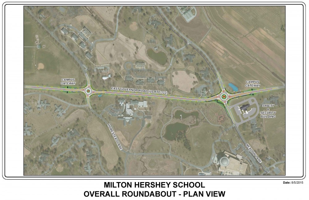 Milton Hershey Campus Map