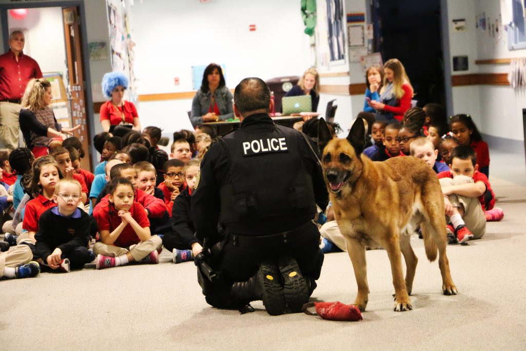 Officer Tony Clements of Derry Township Police Department with Chico 2 ...