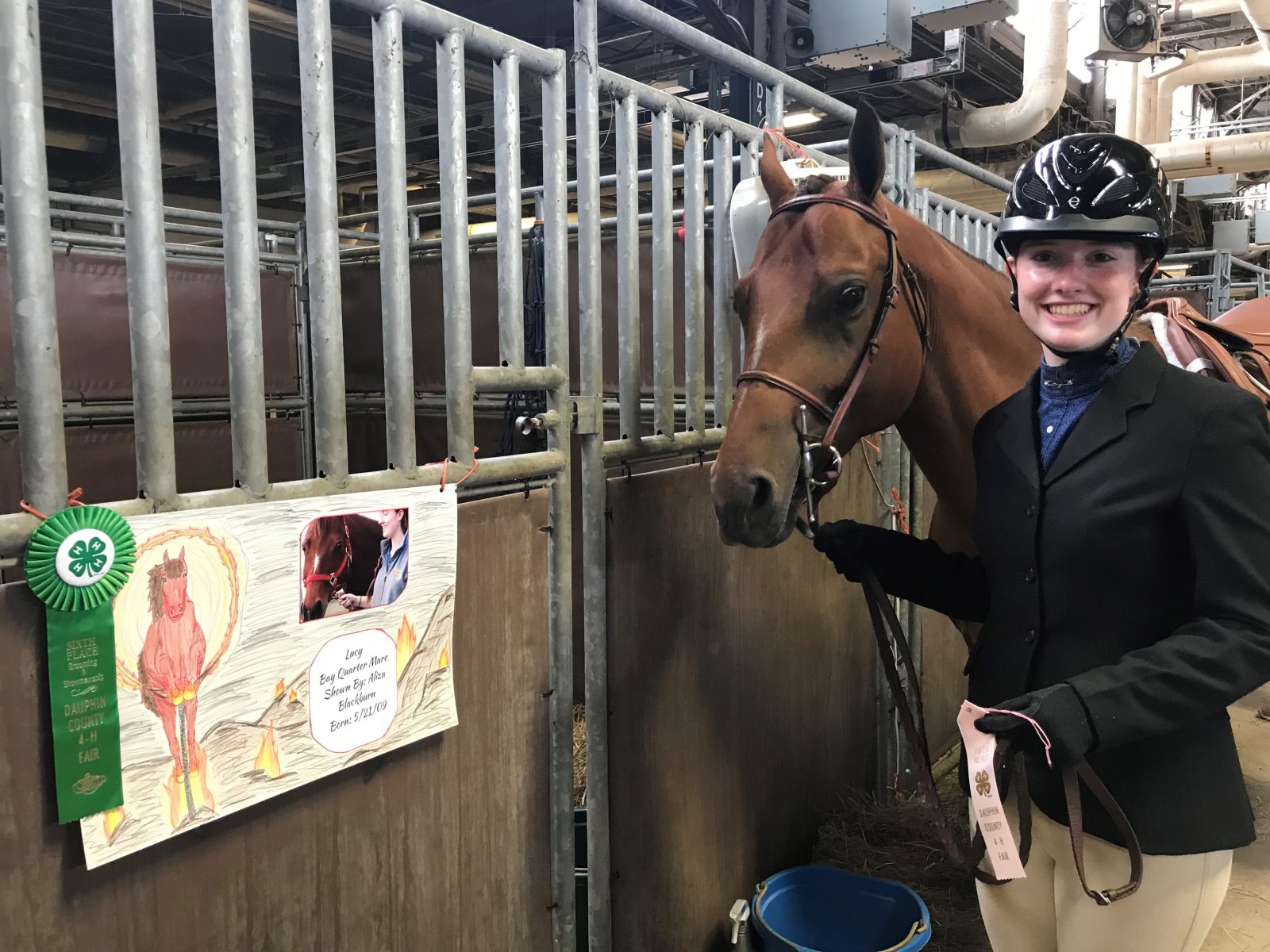 MHS Sophomore Qualifies for Pennsylvania State 4H Horse Show Milton