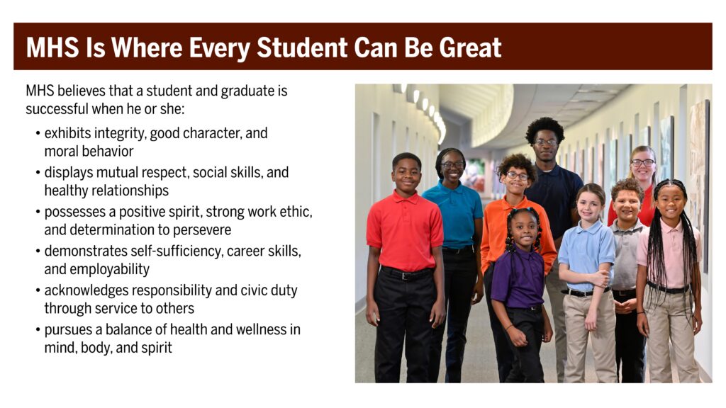 Graduate outcomes for success at Milton Hershey School